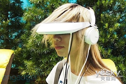Sony HMZ-T2 ͷʽ3Dʾȶ